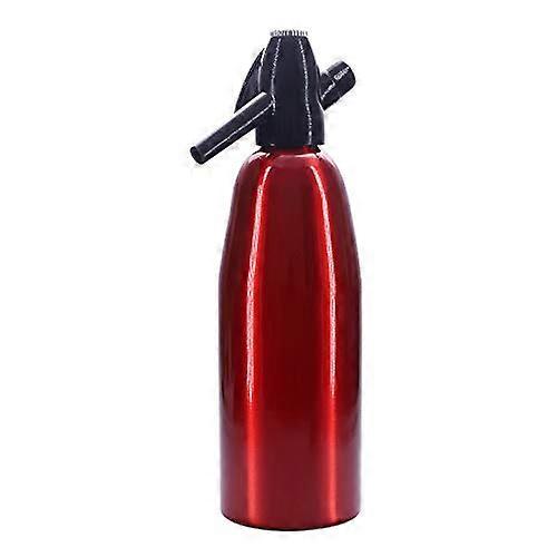 1L Soda Dispenser Red Bubble Generator for Sparkling Water DIY Soda Maker for Home Use
