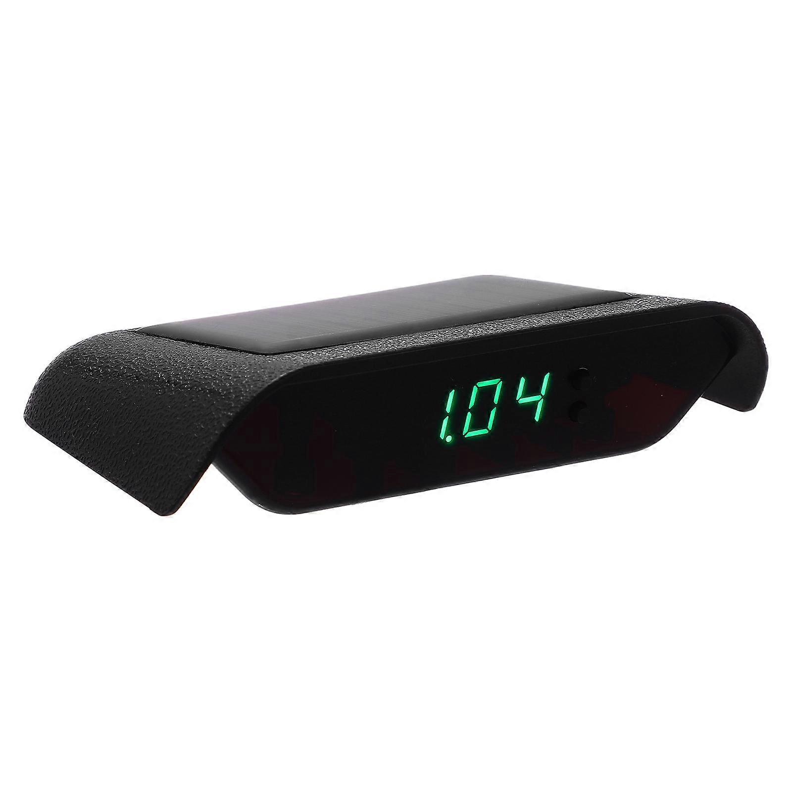 Car Clock Solar Car Clock with High Precision Function for Vehicle Use