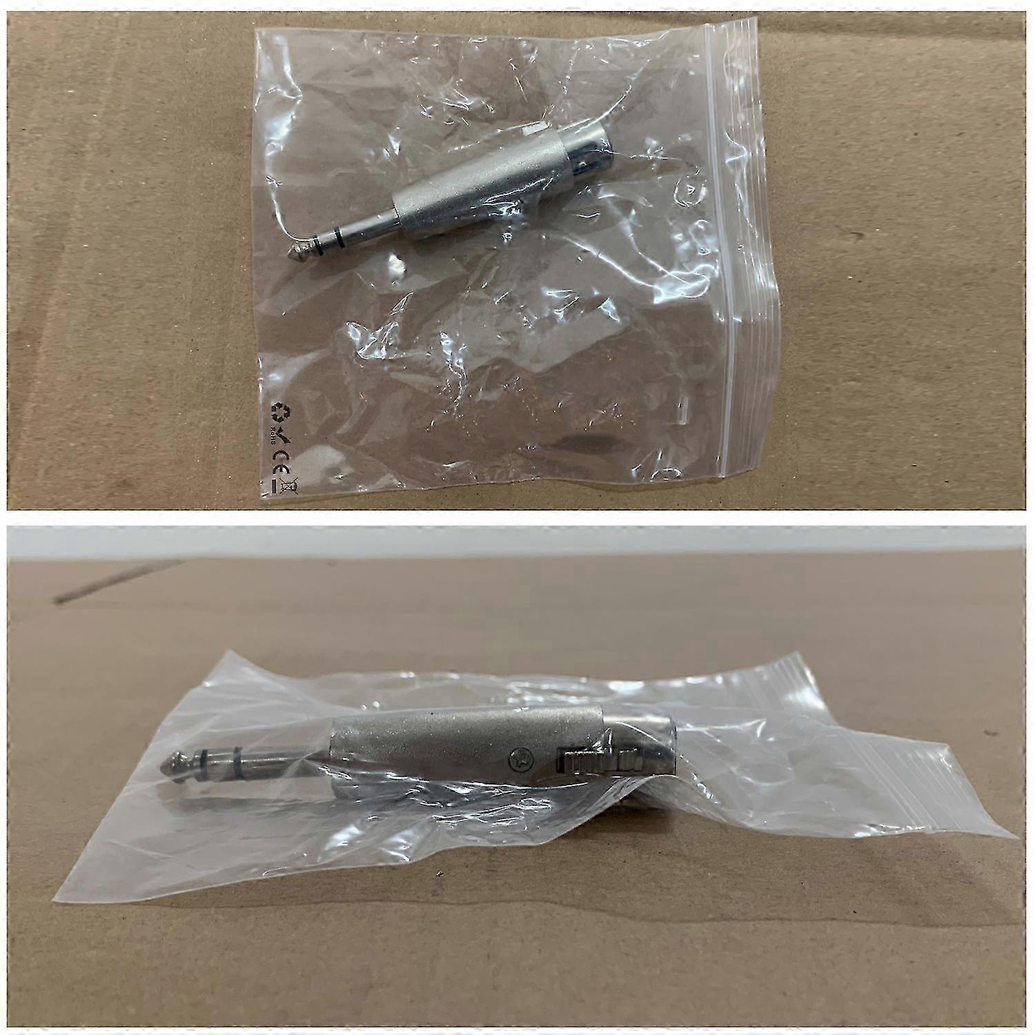 New XLR to female 6.3mm JACK LEAD PLUG Mic Microphone Patch Cable Adapter