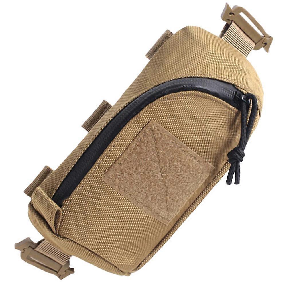 Outdoor Nursing Bag Shoulder Medicine Bag Emergency Preparedness Khaki Oxford Cloth Storage 1Pack