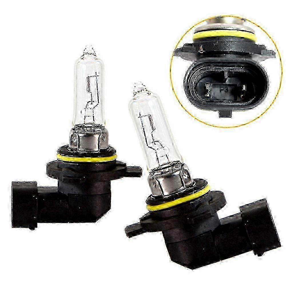 2pcs 9012 HIR2 55W Bulb Long Life High Performance Headlight Replacement