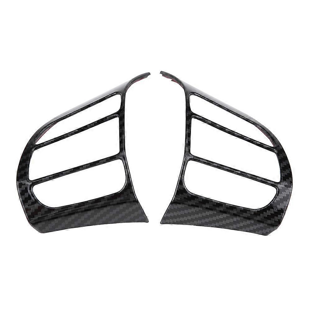 Car Steering Wheel Cover Frame Trim for Hyundai Encino Kauai Kona 2017-2020 SUVCarbon Fiber