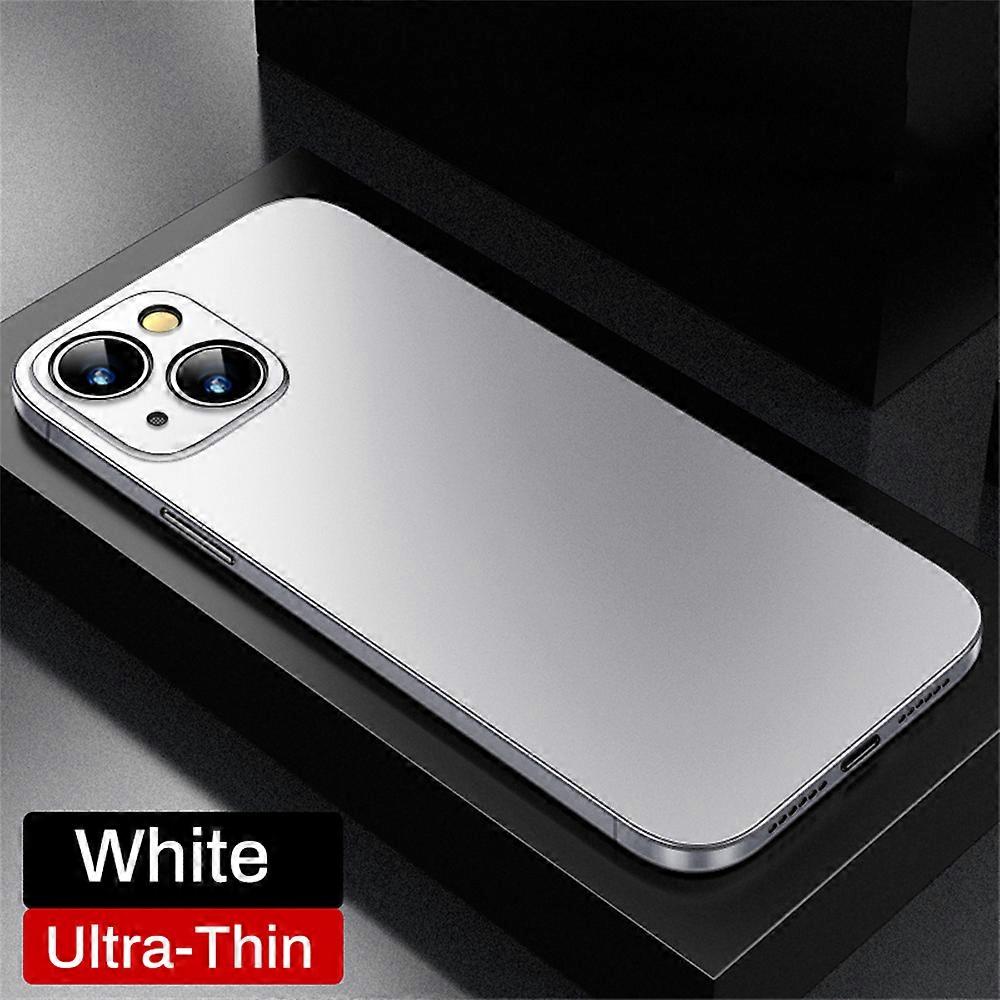 Ultra Thin Original Matte Bumper Case For iPhone 16 15 14 13 12 11 Mini Pro XS Max XR X 8 Plus Shockproof Camera Protector Cover