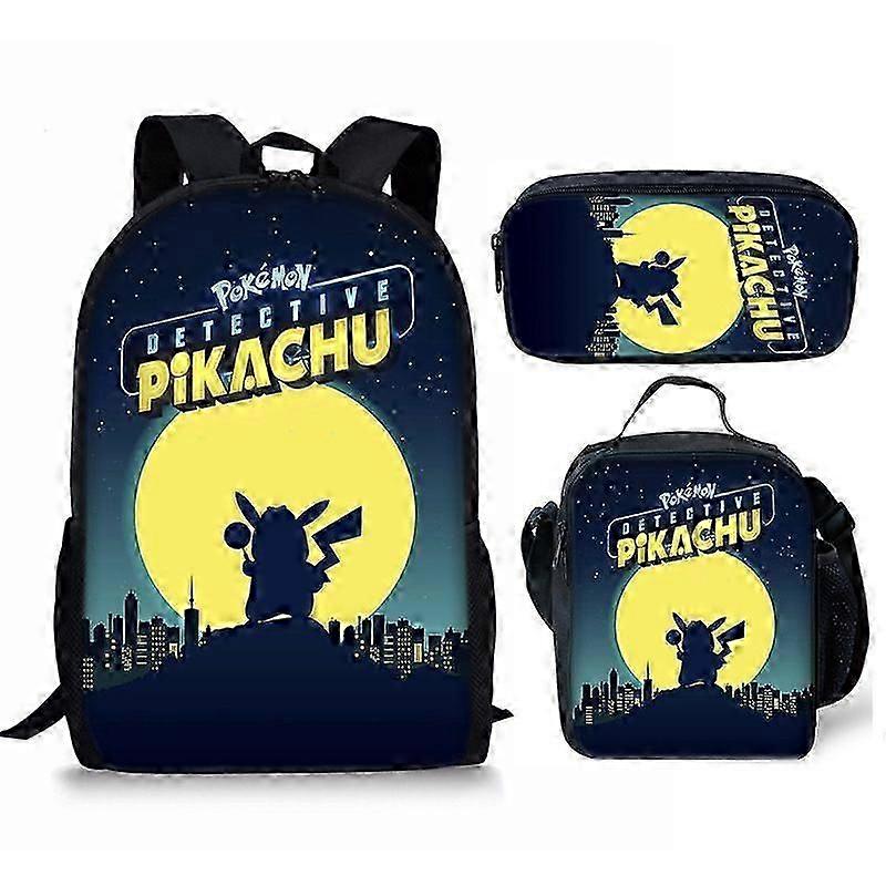 3-piece set, backpack, pencil case, shoulder bag, for children's elf role.