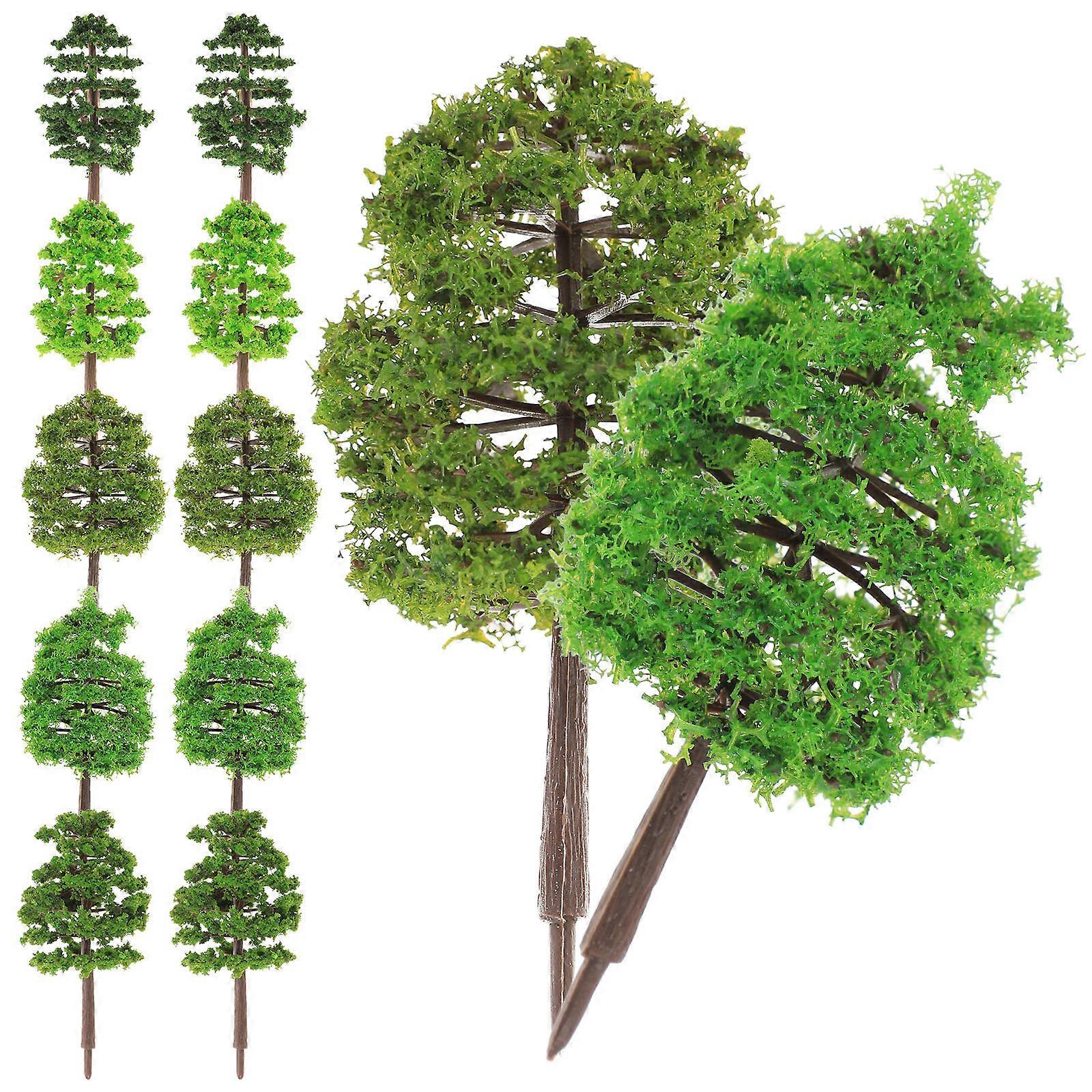 150 Pcs Simulation Tree Model For Micro Landscape Gift Decoration Perfect For DIY Enthusiasts And Hobbyists