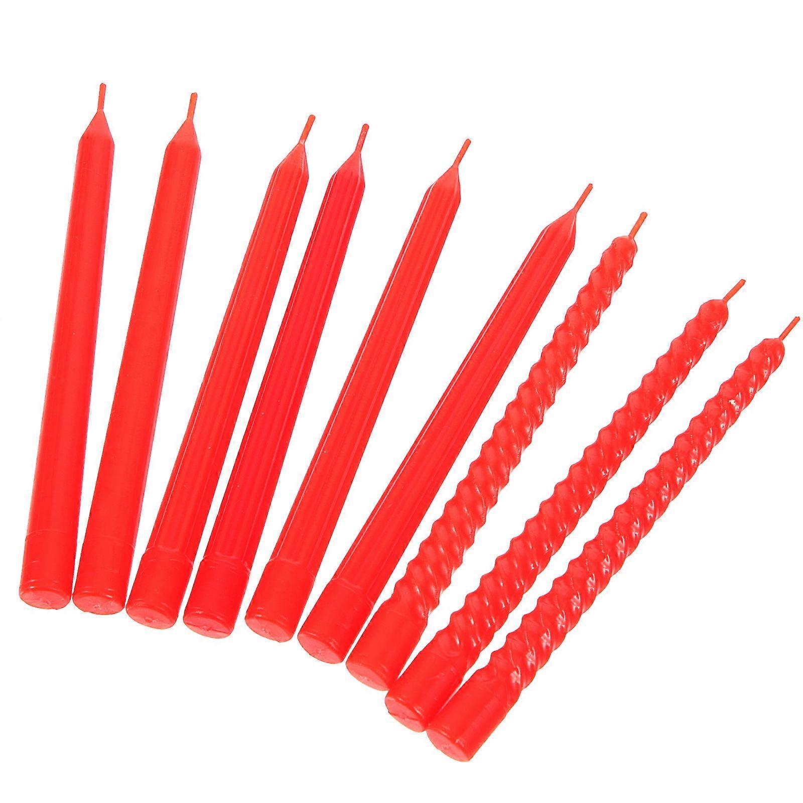 Miniature Candle Models Simulate Candle Decoration for 27Pcs Set