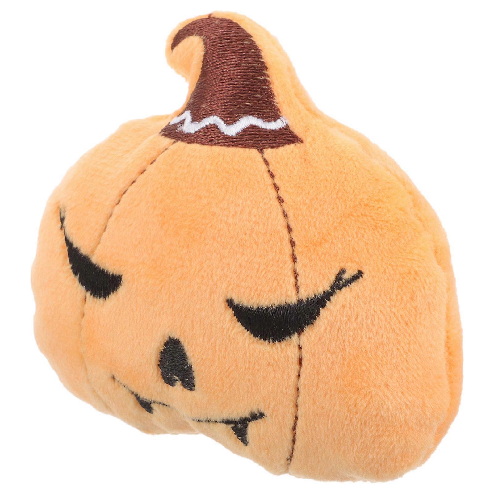 5Pcs Pumpkin Shaped Catnip Toy For Pets Designed For Independent Play To Promote Teething And Exercise During Halloween