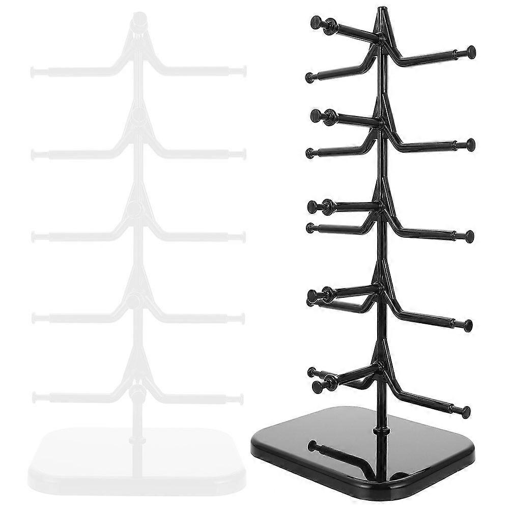 Glasses Display Stand For Sunglasses Organizer Durable Plastic Material 35X17CM 2Pcs