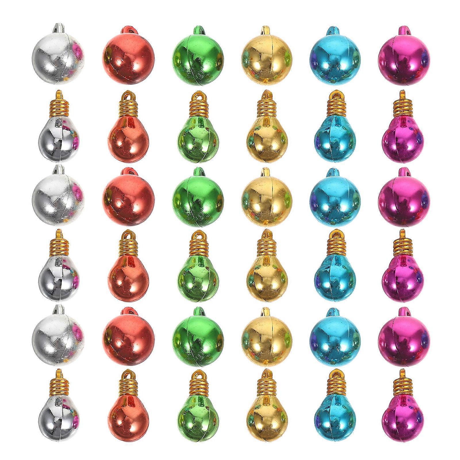 Mini Christmas Ball Ornaments for Xmas Tree with 300Pcs Shatterproof Bulbs