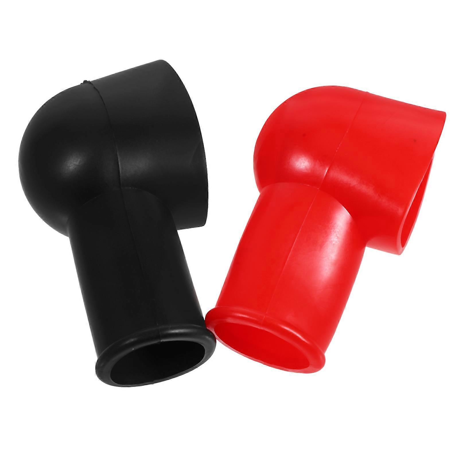 Protection Terminal Caps Motorcycle Use Easy Installation Plastic 2Pcs