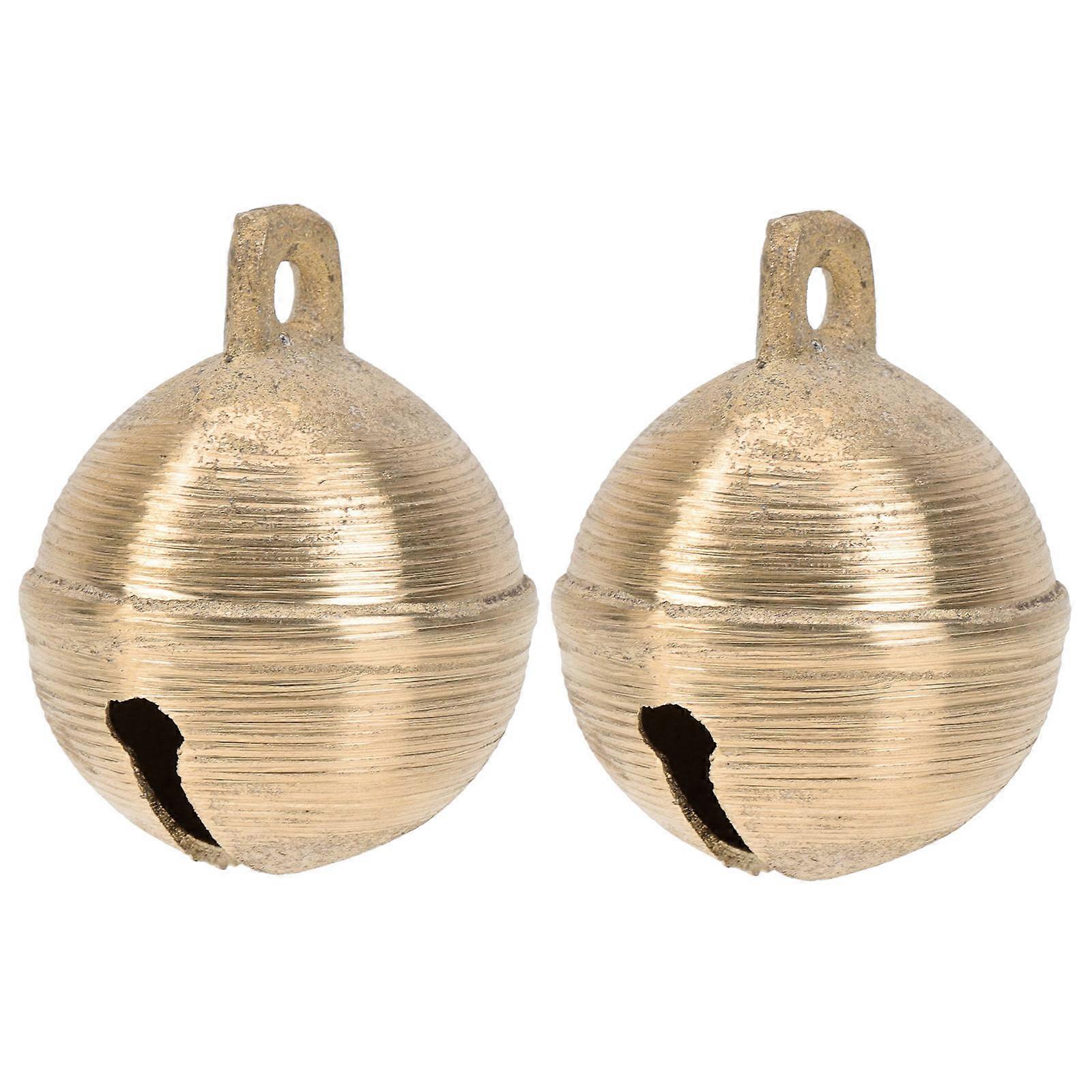 Dog Bell Brass Pet Bells for 4Pcs Creative Bells