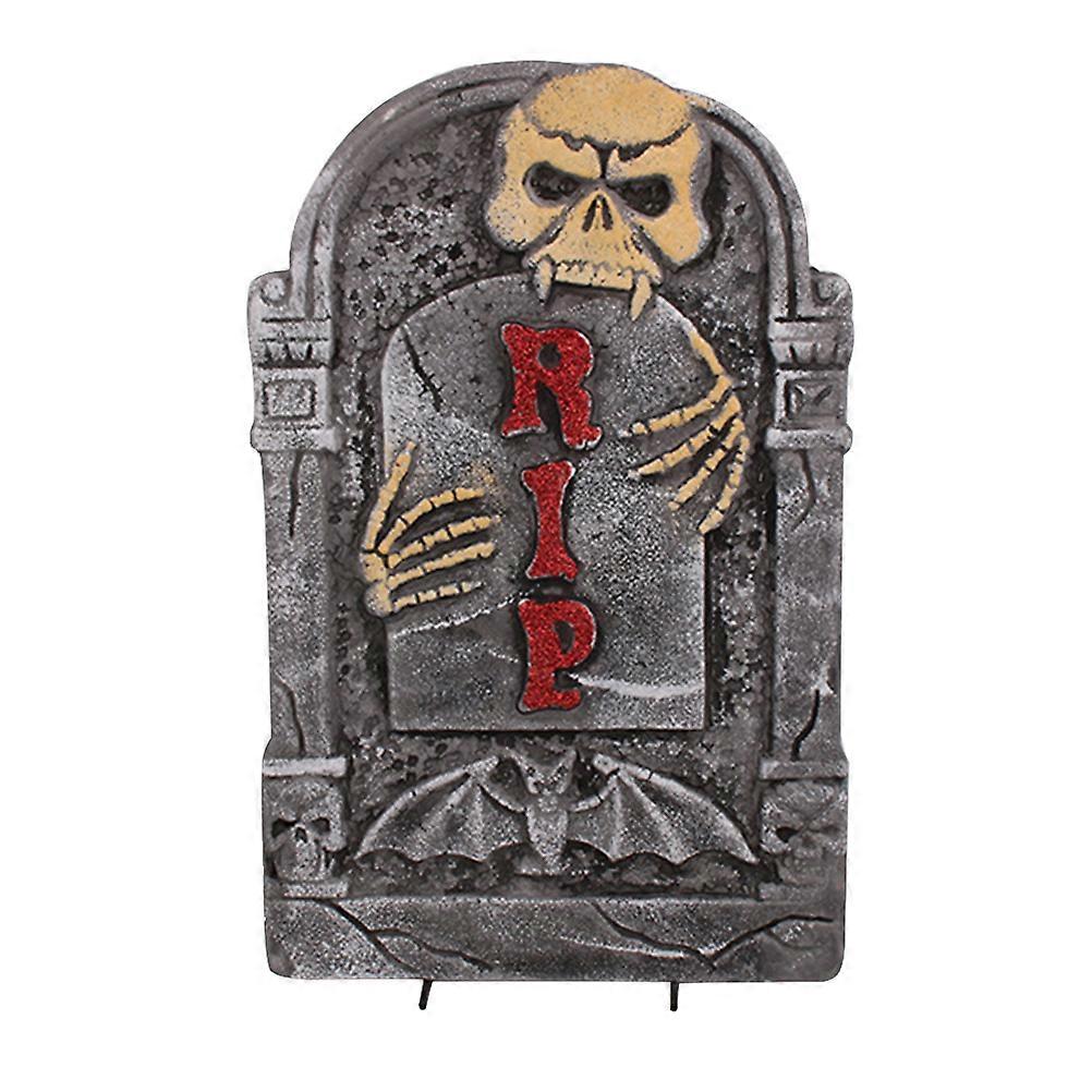 Horror Layout Tombstone Simulation Tombstone for 6Pcs Halloween Scene