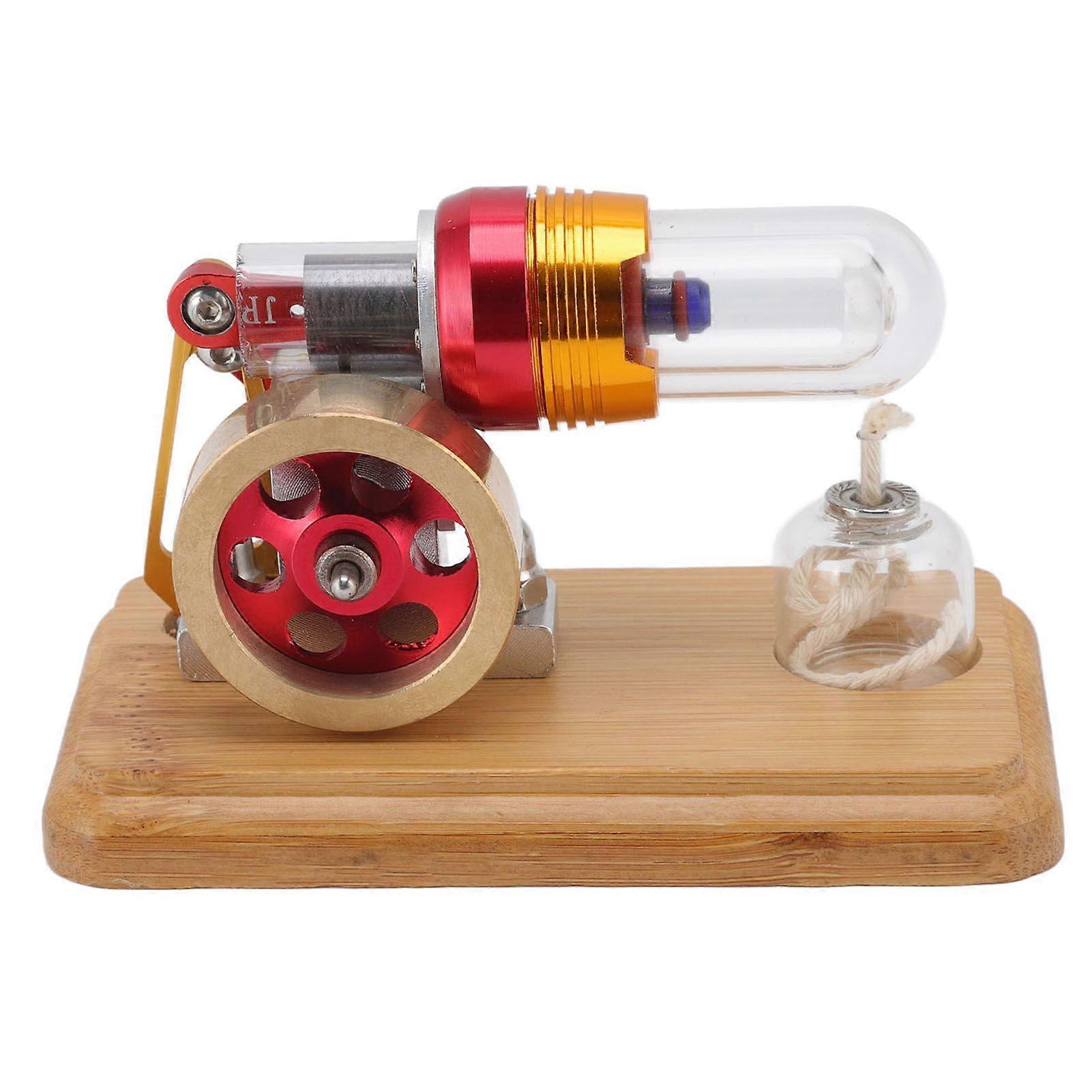 Stirling Engine Model Free Piston Physics Science Experiment Toy for Birthday Gifts