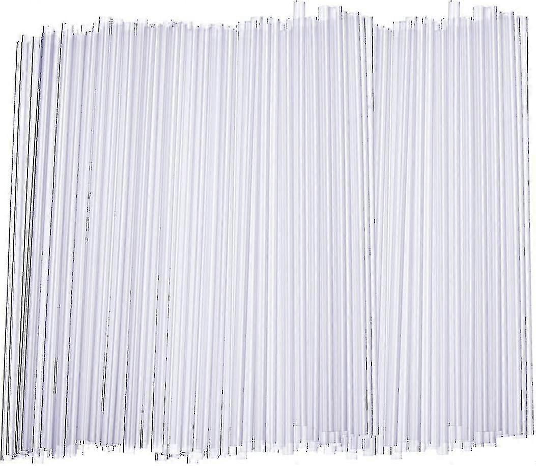 [200パック]使い捨てプラスチックストロー - 高さ 6 インチ - Chuaidu のクリア
