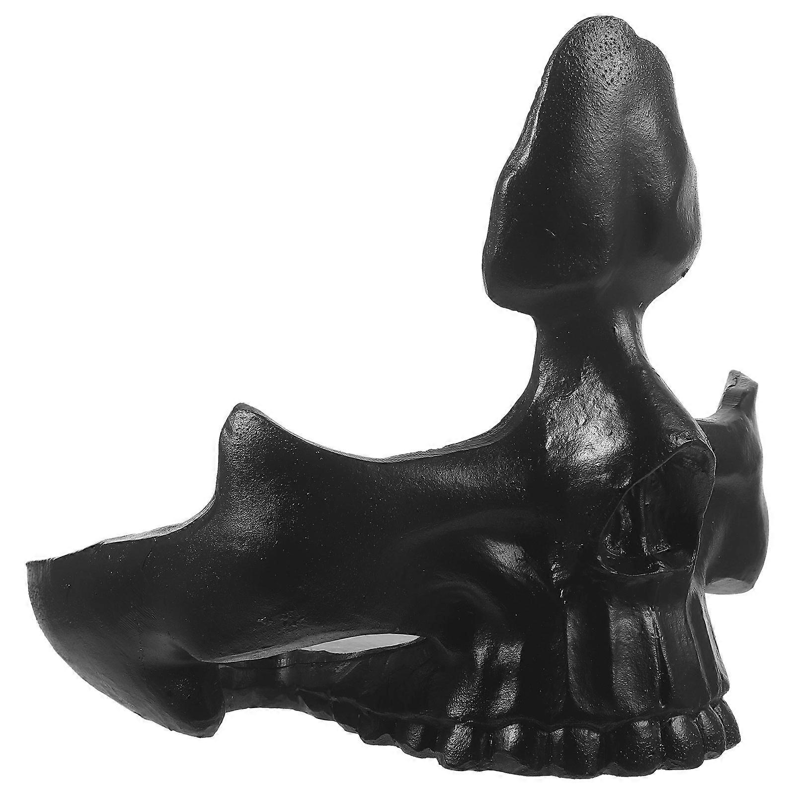 Decorative Resin Skull Glasses Holder for Display 4Pcs Pack