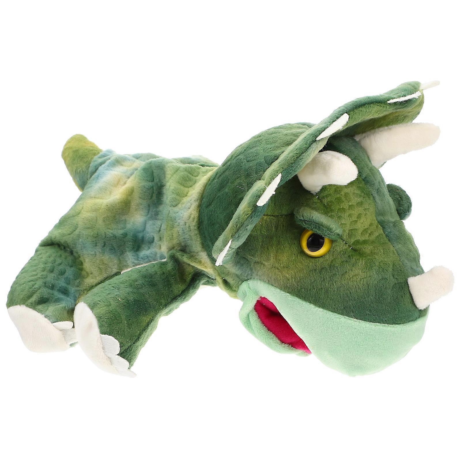 Adorable Hand Puppet Toy Dinosaur For Kids Enhancing Communication Skills And Parent-Child Bond 1Pack