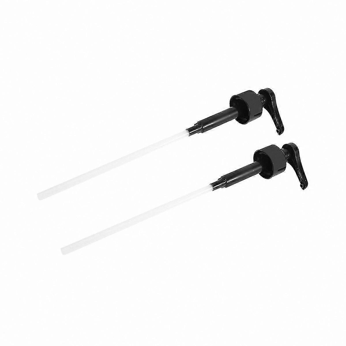 2-Pack 10ml Dispenser Pumps for 1 Liter Bottles, Perfect for Syrups and Liquids