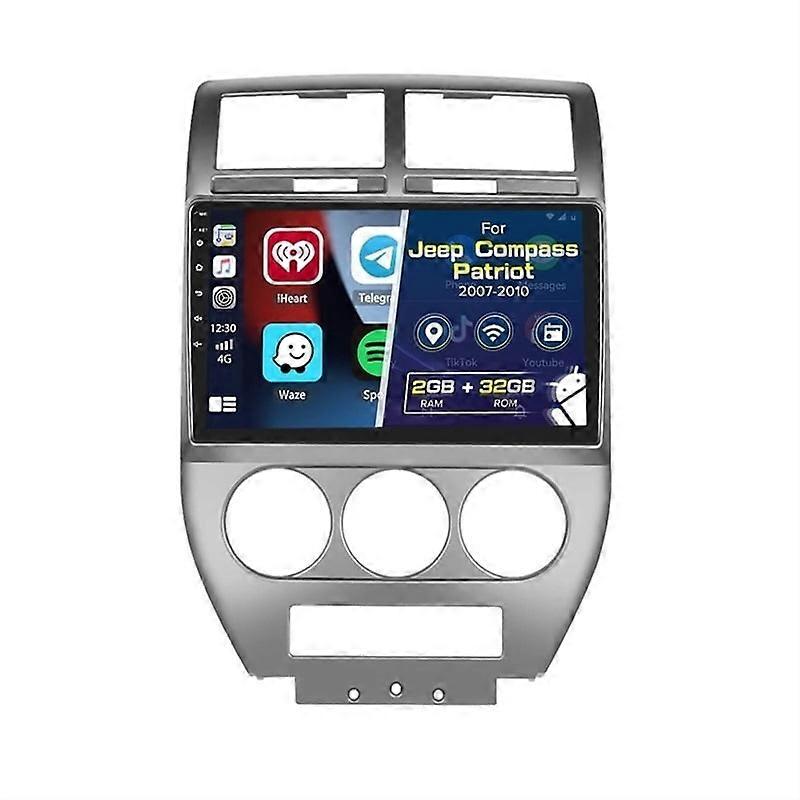 Stereo Radio for Jeep Compass 2007-2009 Android Carplay GPS 2g+32g