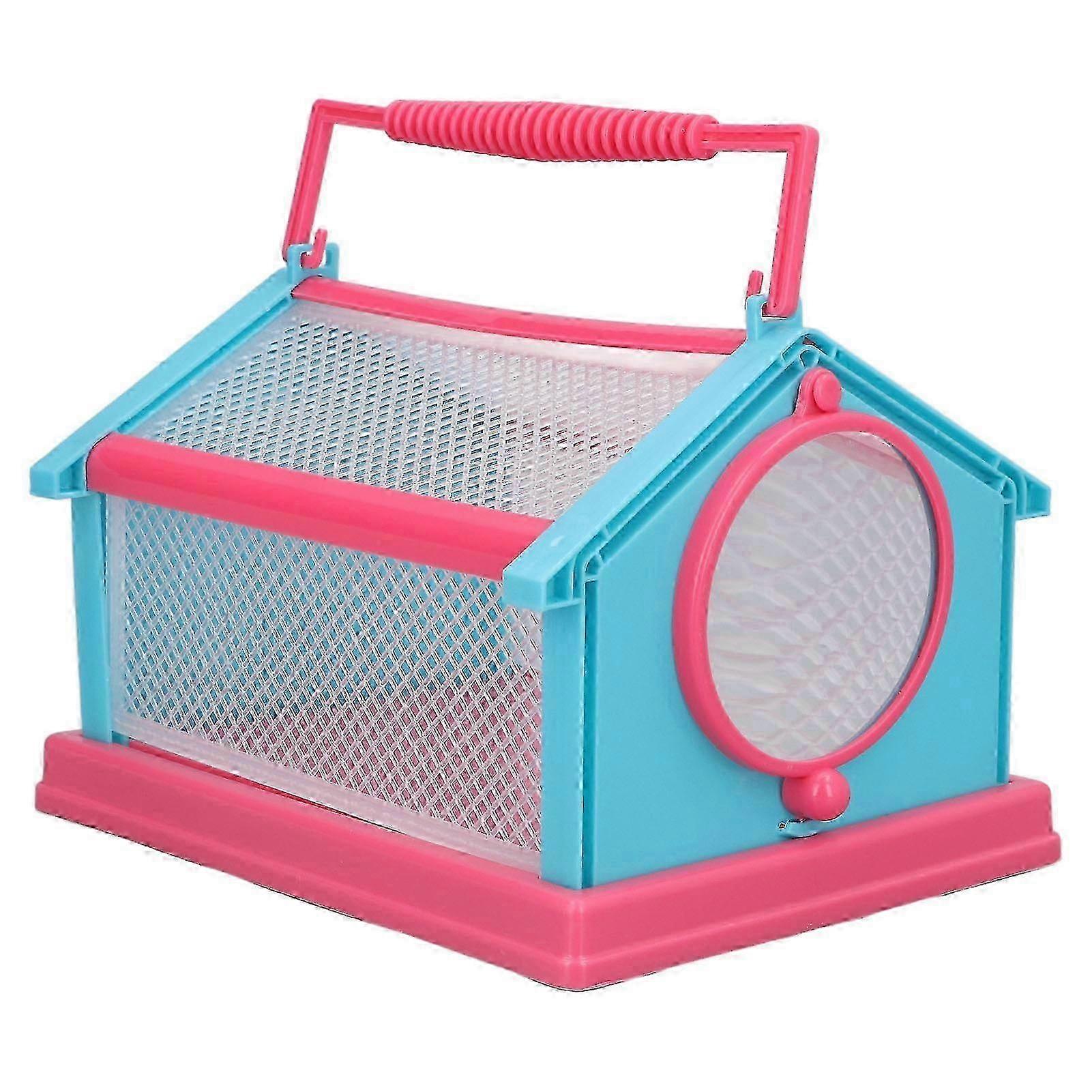 2025 Insect Box Portable Handle Breathable Ventilated Cover Easy Observation Bug Catchers For Natural Exploration