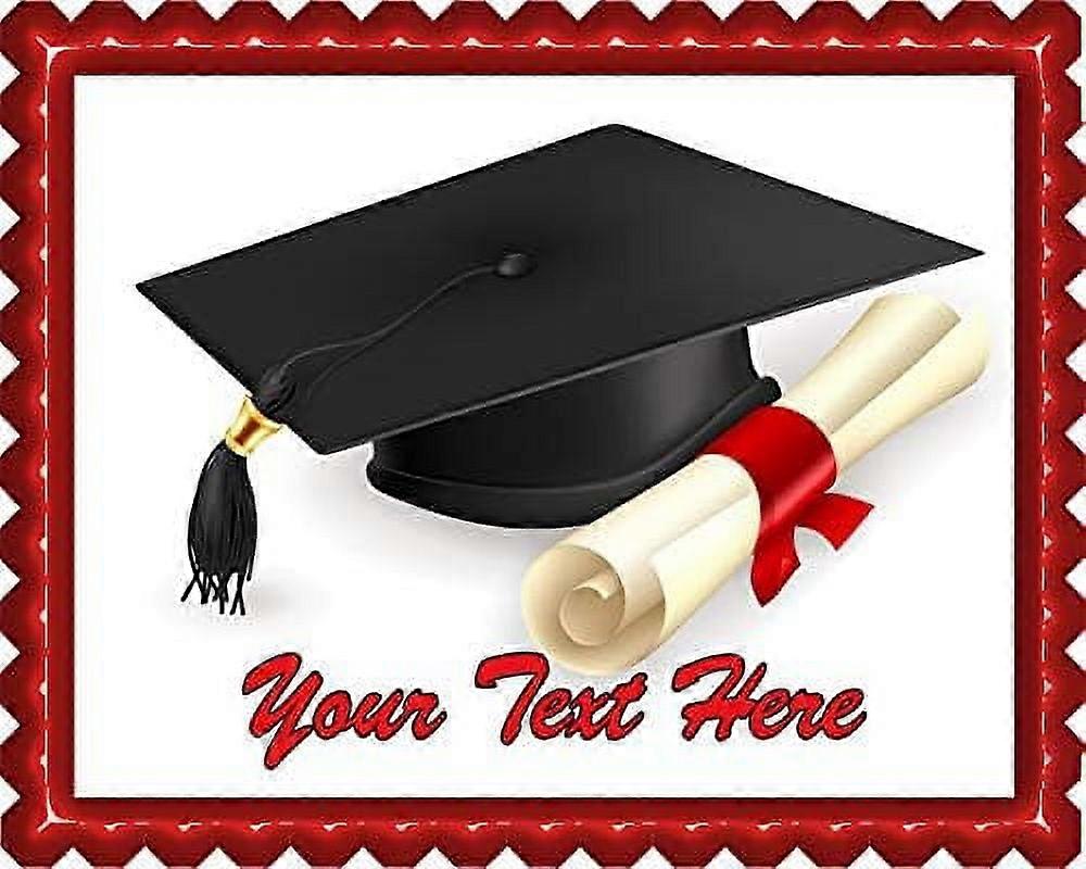 Graduation - Topper - 7.5" x 10" (1/4 sheet) rectangular