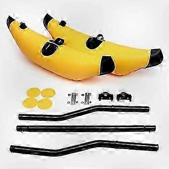 PVC inflatable kastabilizer with outrigger floats and sidekick arms for fishing and standing support