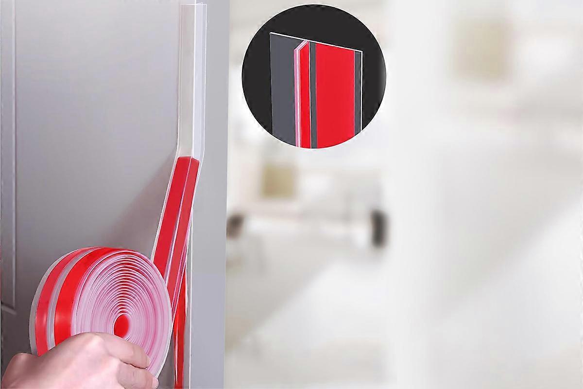 3M T-Shaped Clear Silicone Seal Strip For Door And Windows Gaps