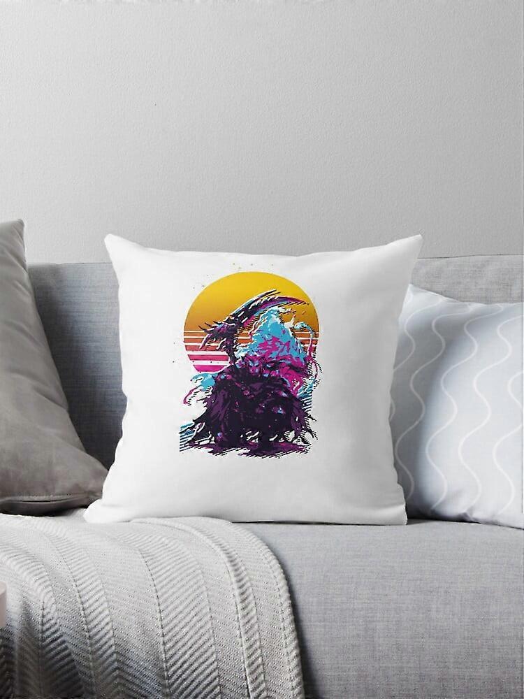 Reaper - FFXIV 80s retro Decorative Pillow Covers