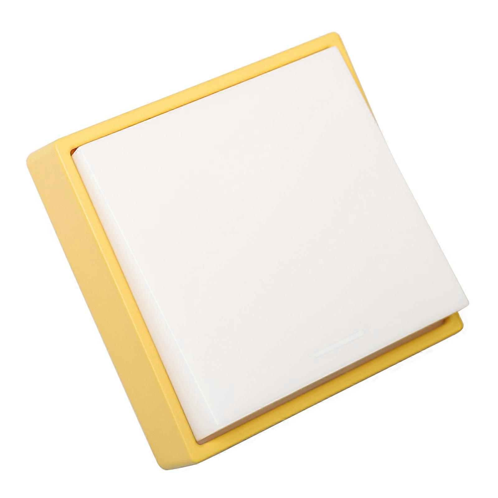 Button Atmosphere Light With Stepless Dimming Function Room Decoration Dimmable Bedside Table lamps Easy to Install  Yellow