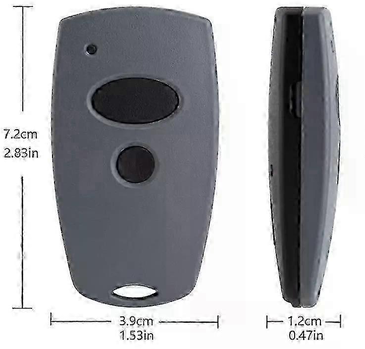 Wireless handsender for Marantec D323-868, 2X remote set