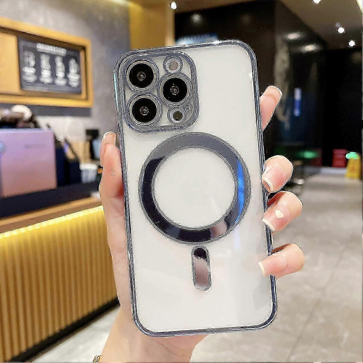 Clear Magnetic Phone Case for iPhone 11 Pro with MagSafe