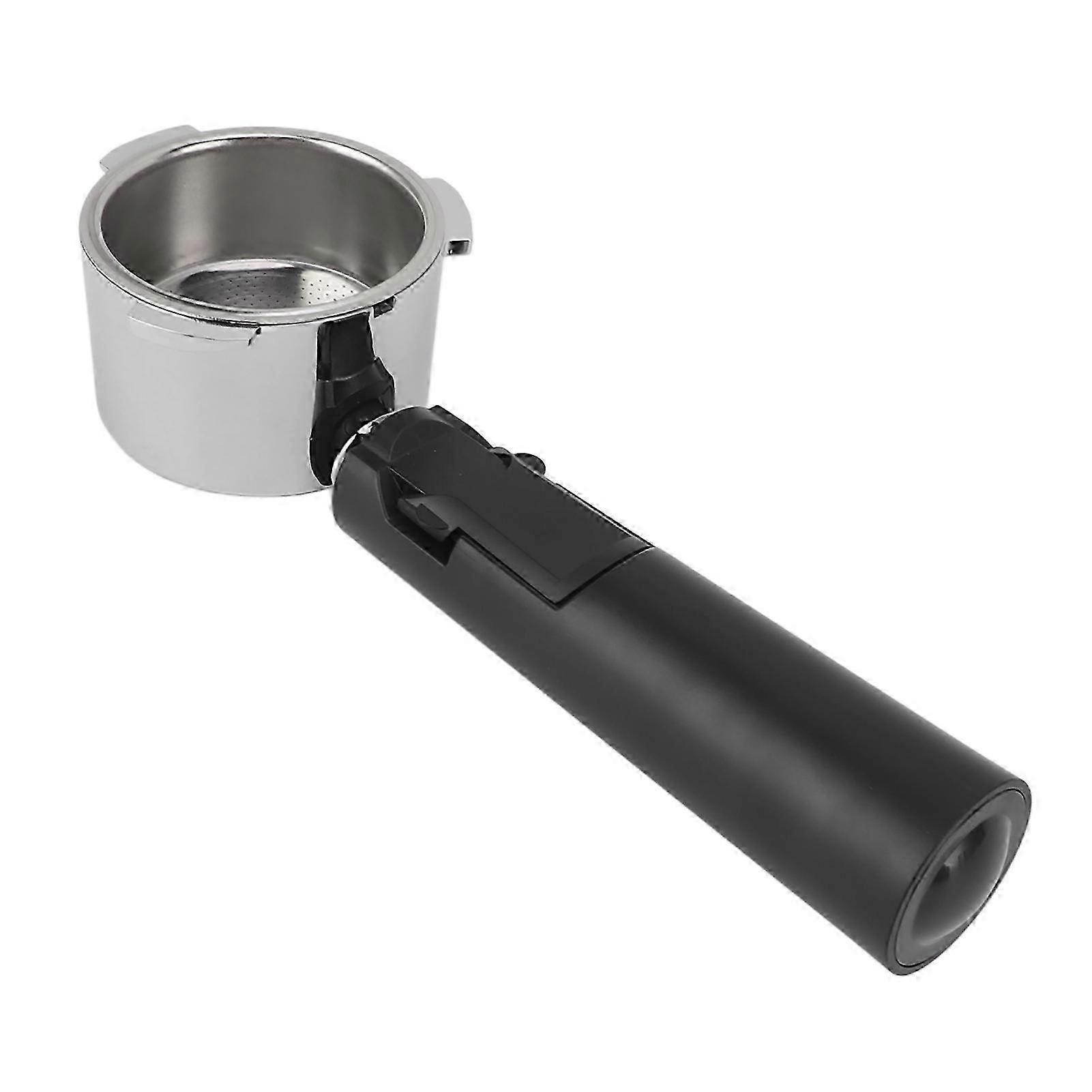 Aluminum Alloy Bottomless Coffee Portafilter - Ergonomic Design, Precise Extraction for Machine