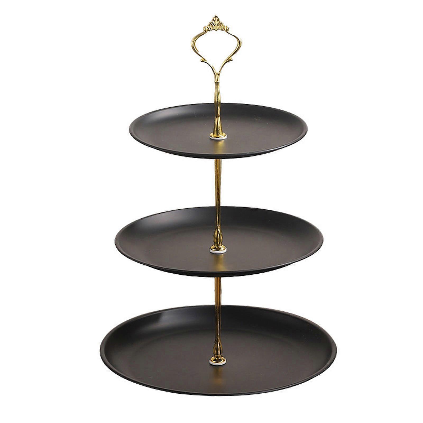 Permanent Rustless Multiple Stage Serving Tray For Snackies Fruits Dense Kitchen Countertop Planner Multicolor