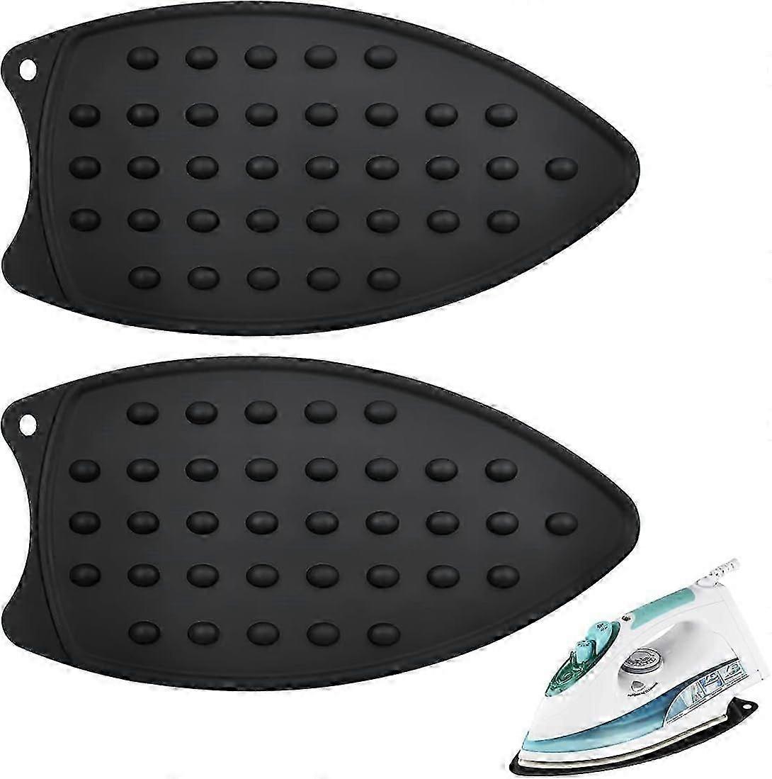 2pcs Silicone Iron Heat Resistant Mats Multifunctional