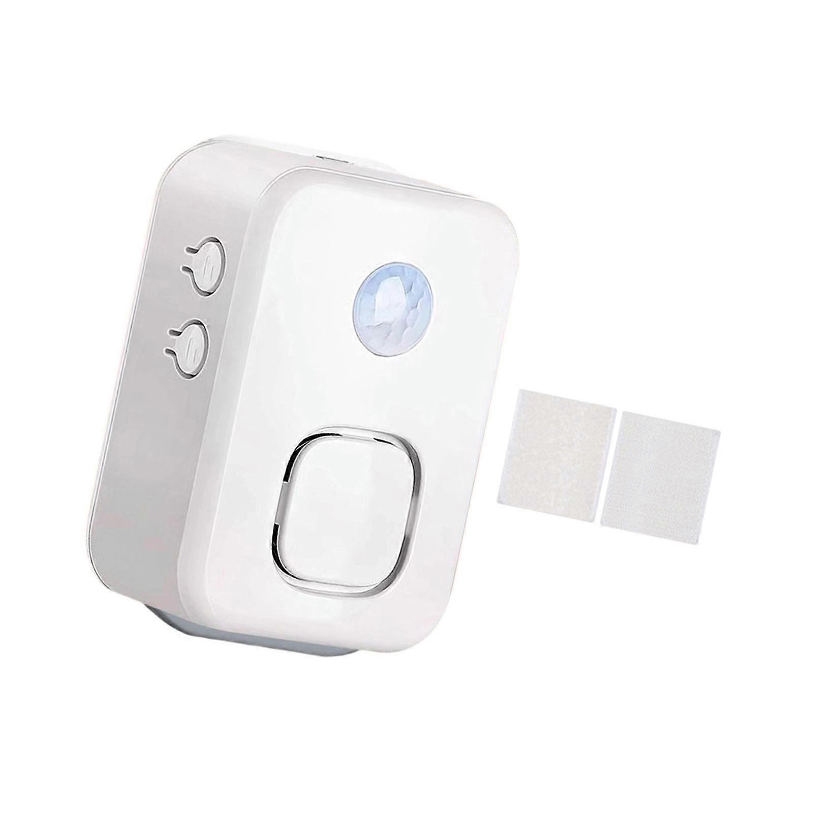 Intelligent Visitor Notification Device With Adjustable Voice Prompts And Energy Efficient USB Charging Multicolor