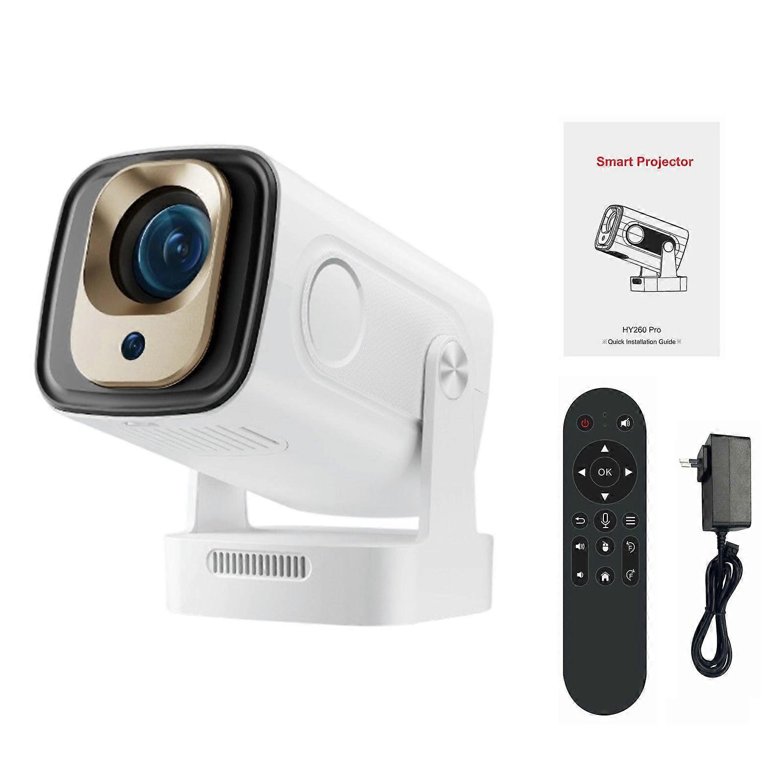 Auto Focusing Portable Projectors Full 1080P Compatibility With Multiple Devices For Cinema Experience Multicolor