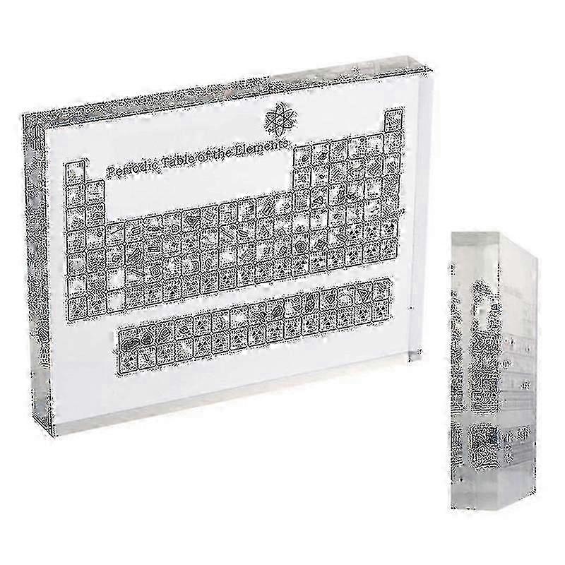 Periodic Table With Real Elements, Kids Teaching Tool