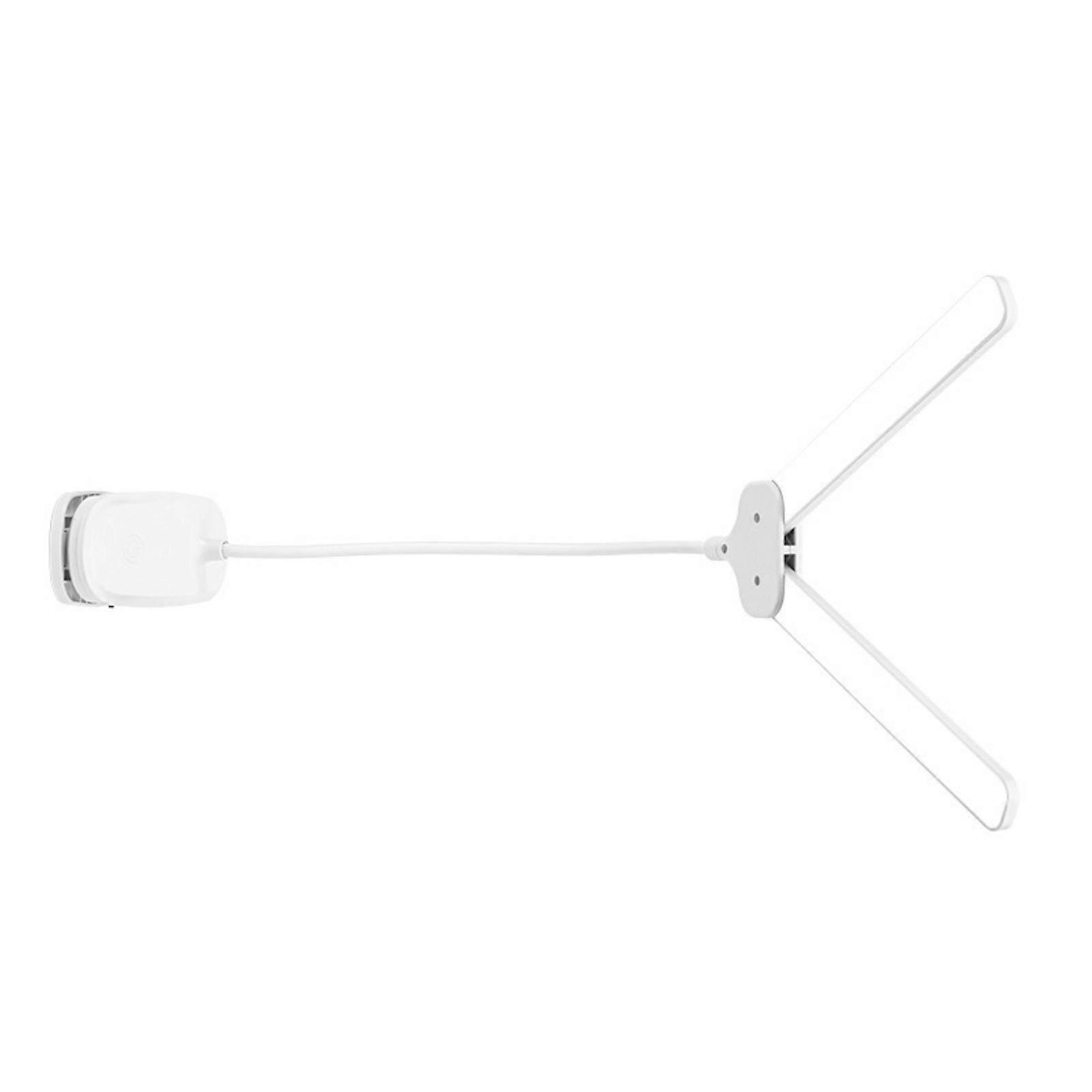 Adjustable Brightness Desk Lamp With Soft Light 3 Color Mode Bendable Neck Clamp Mount USB Rechargeable Multicolor