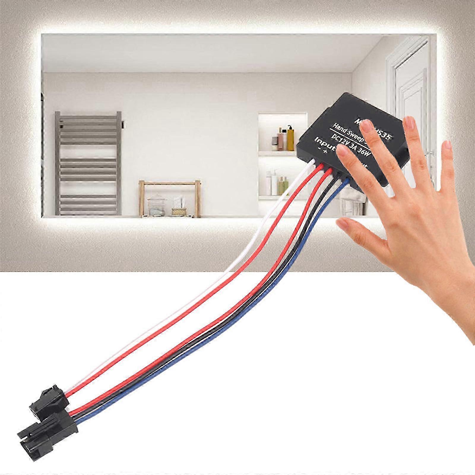 Functional Hand Sweeps Switches Hand Motion Switches Convenient Touch Frees Switches Perfect for Various Indoor Setting