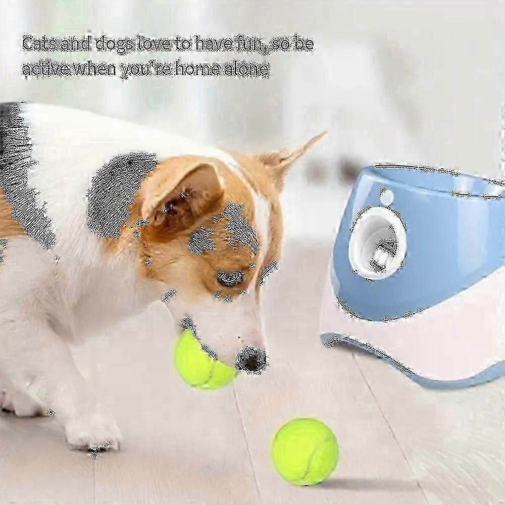 Dog Automatic Ball Launcher With 3/6/9 Balls Durable Ball Throwing Machine For Small Medium Dog