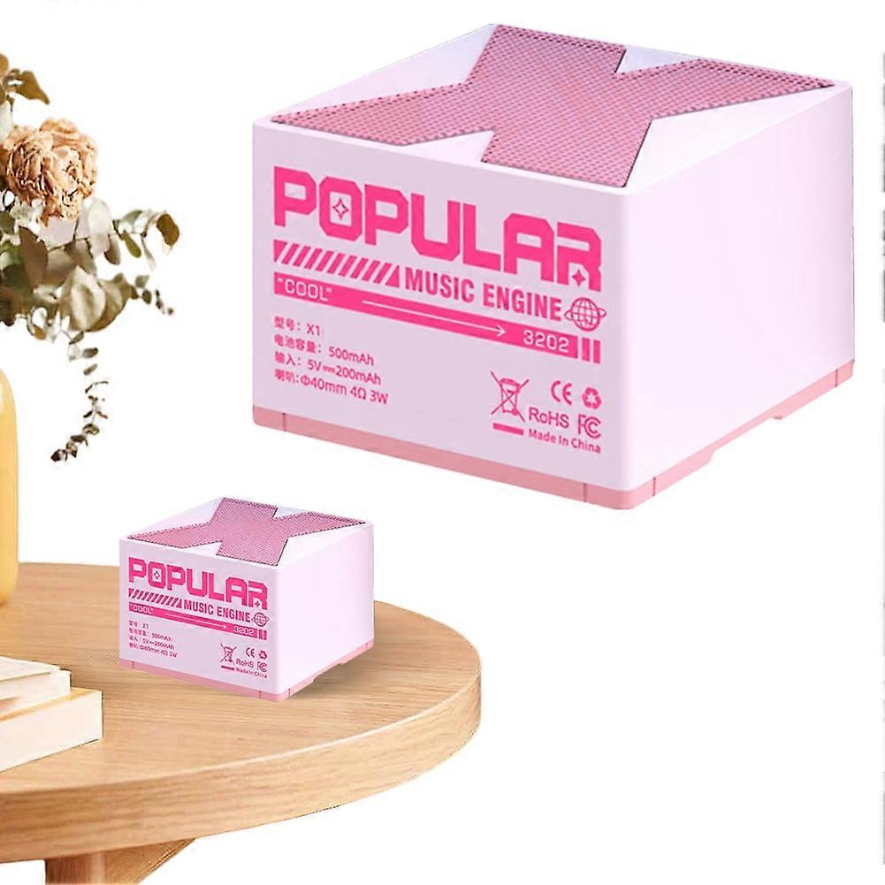 jixopn Mini Portable Wireless Speaker, Bluetooth 5.0, Rechargeable, HIFI Sound, Hands-Free Call, 10M Range, compatible with mobile