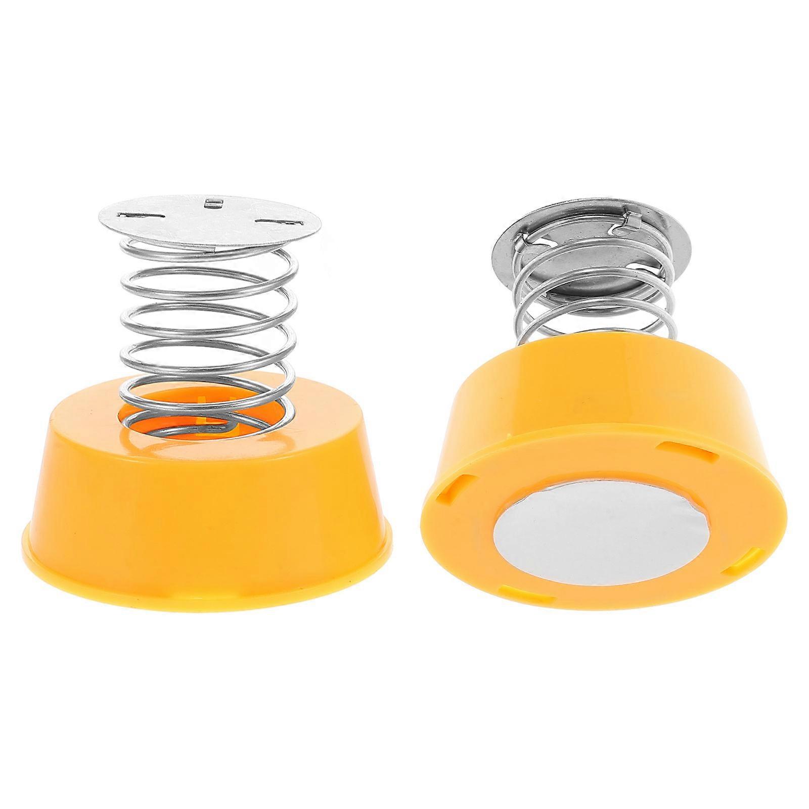 Spring Base DIY Car Bobblehead Ornament for Dashboard Decoration 2Pcs