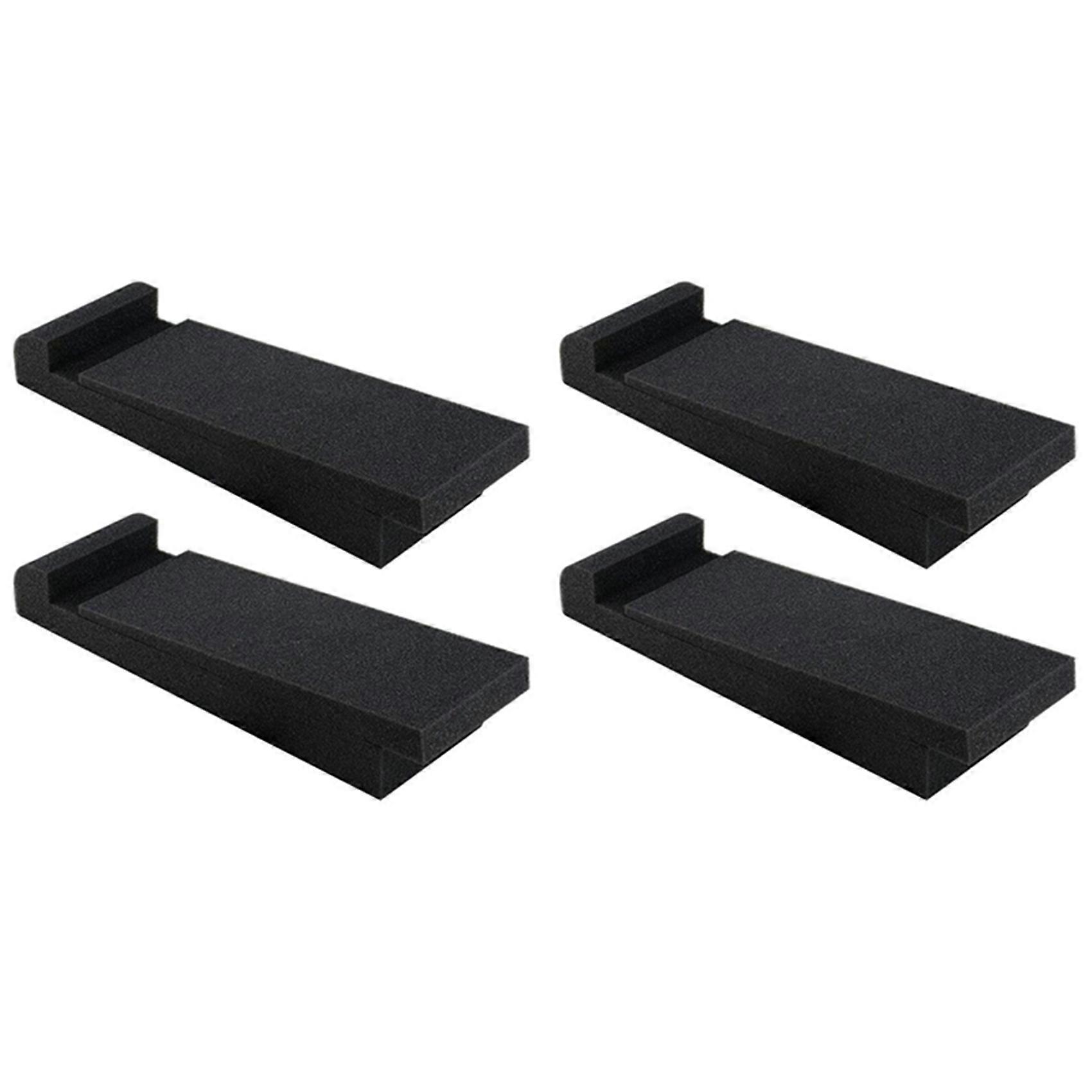 4x Studio Monitor Isolation Speaker Pads Studio Monitor Stand Pads,Acoustical Foam for 3 Inch-10 Inch Speakers Base