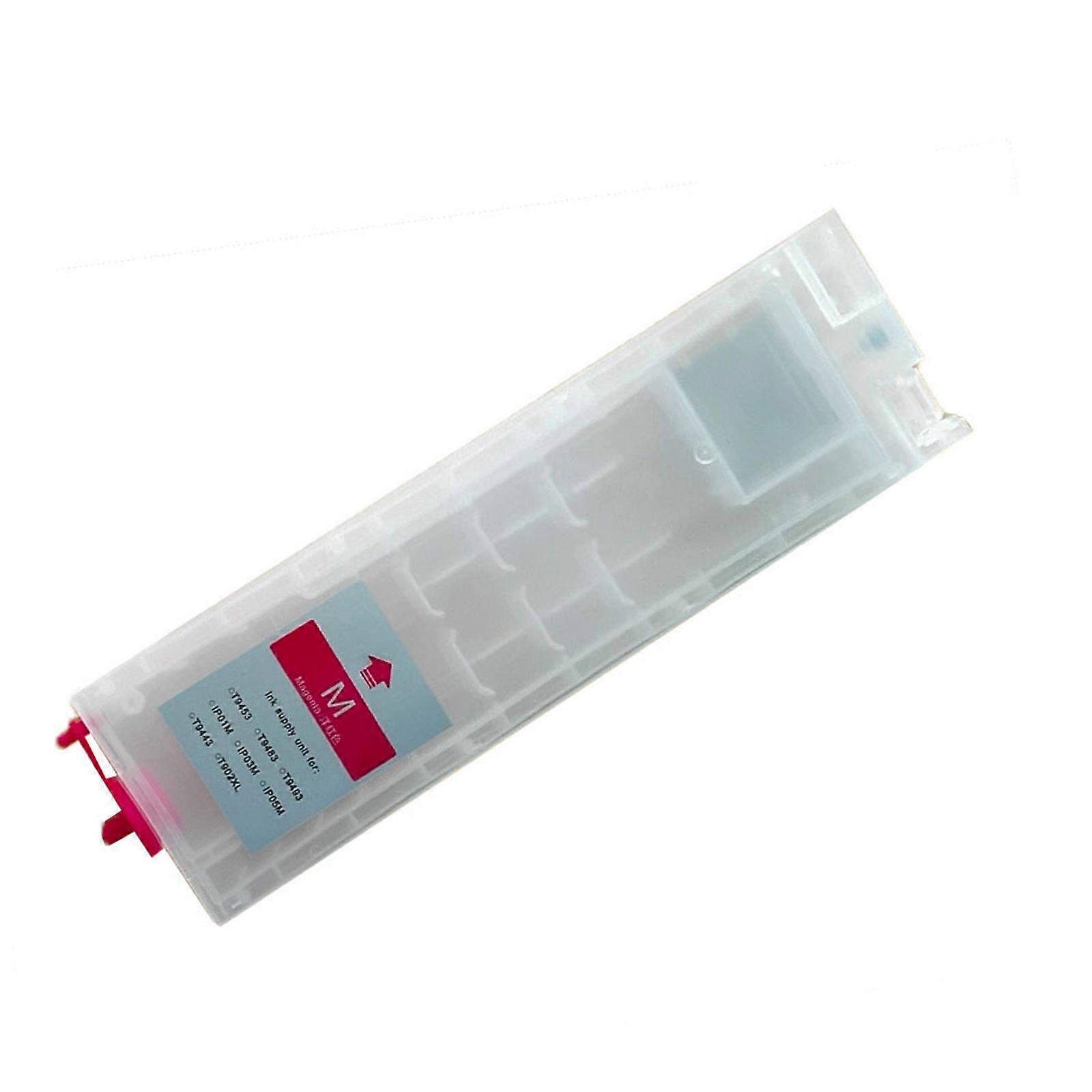 1Set no chip Refillable Ink Cartridge for WF-C5290 WF-C5790 WF-C5210 WF-C5710 Printer Chipless  Red