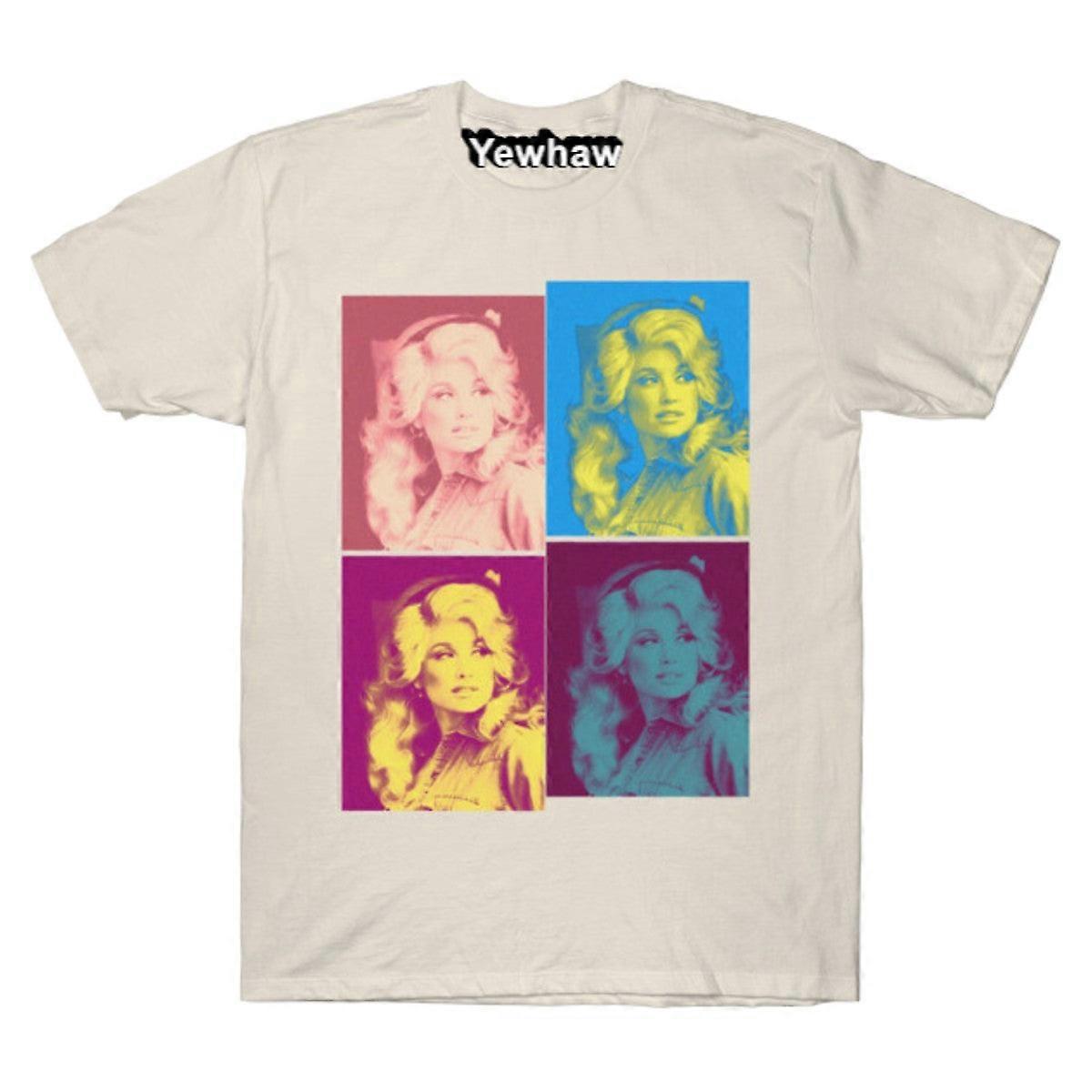 Koszulka Dolly Parton Four Colors Retro z lat 80.