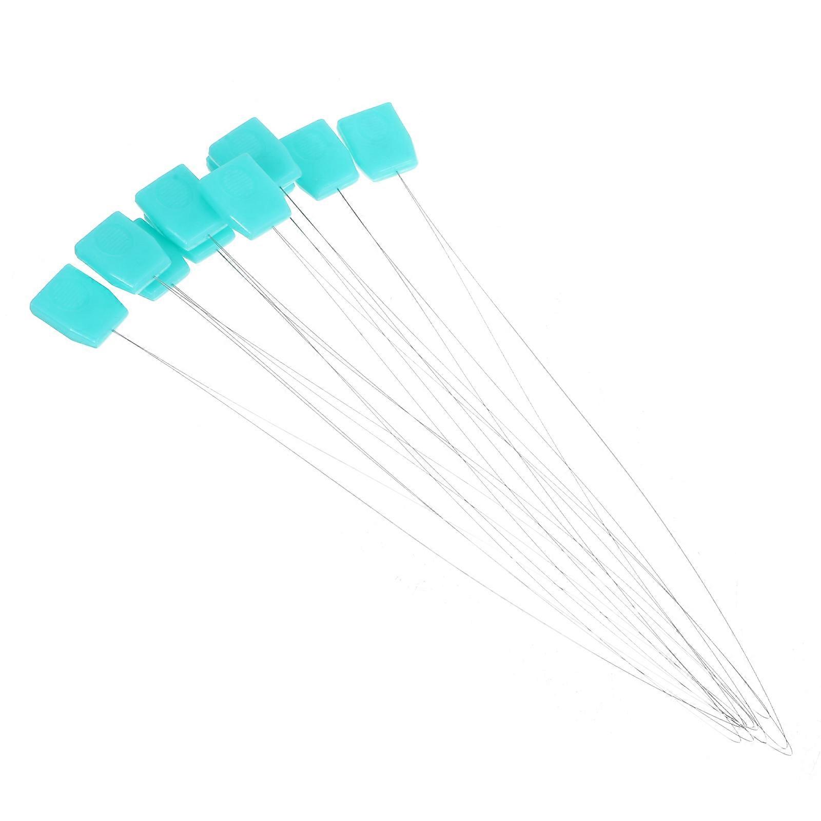 10 PCS Threader DIY Crafts Threaders Cross Stitch Sewing Needle Threading Tools for Embroidery Floss Punch Long Work Aid