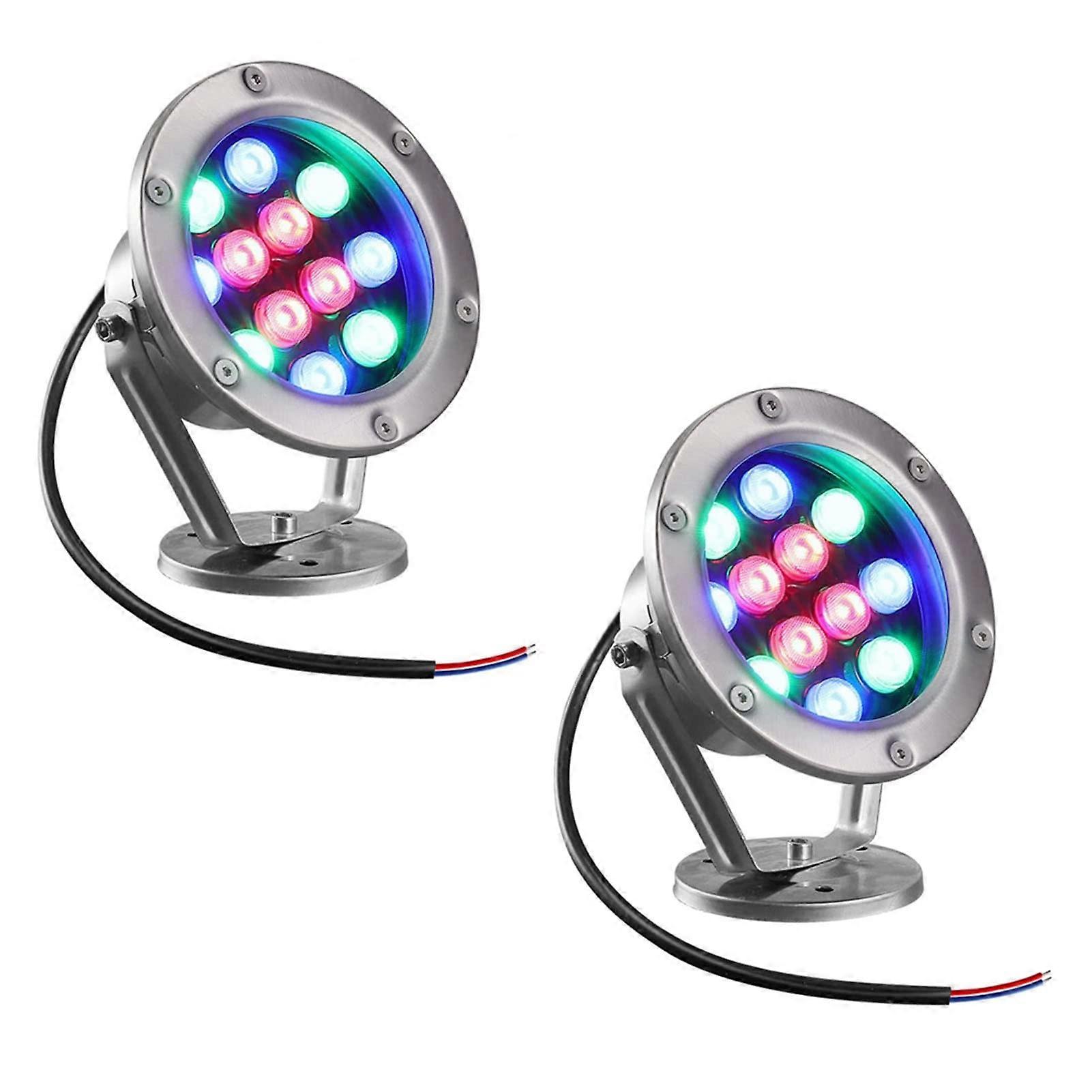 Underwater LED Pool Lights DC24V Waterproof Long Lifespan Safe Low Voltage Pond Lighting Fixture