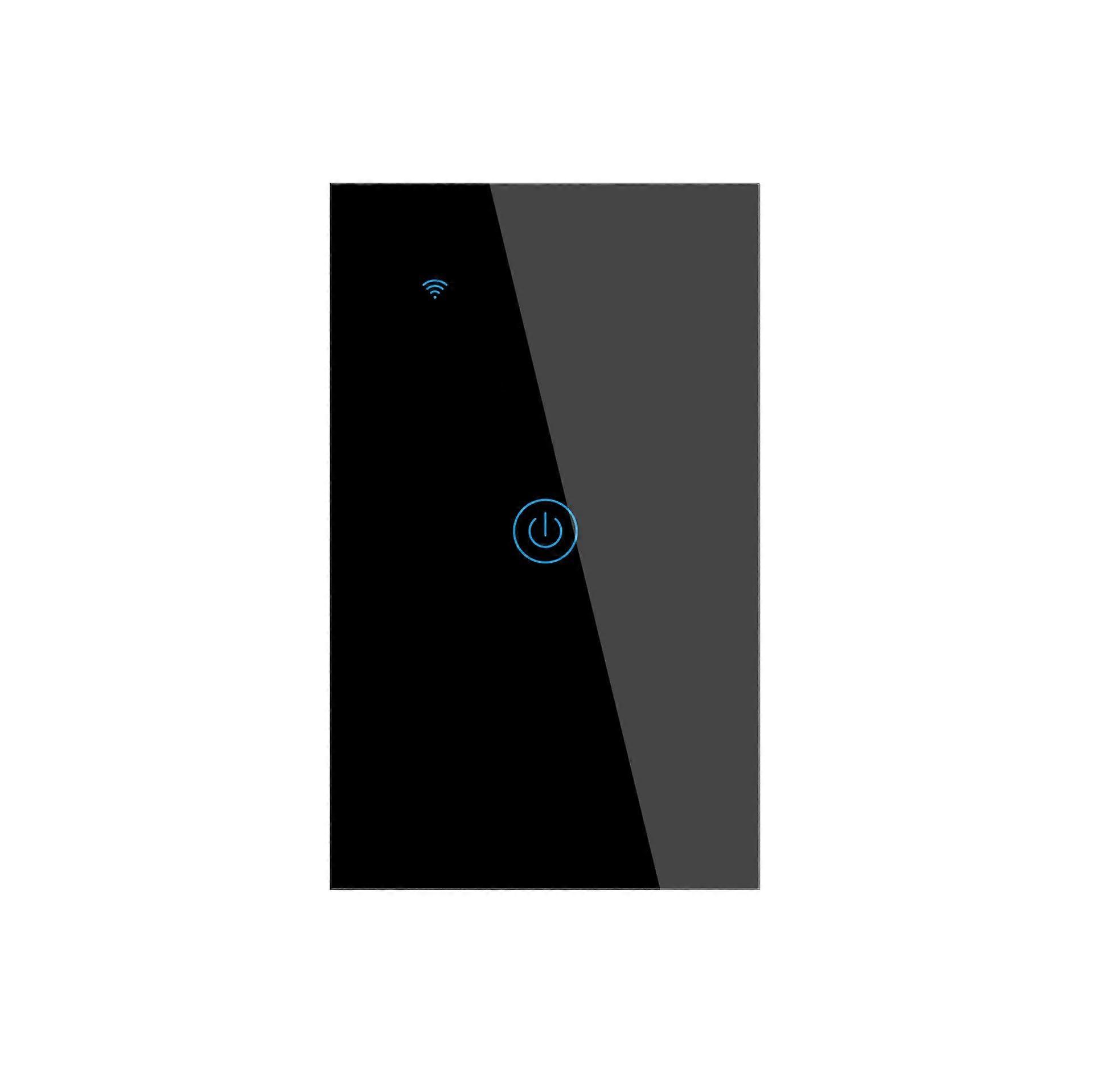 Smart Light Switch WiFi Touch Glass Panel, Alexa and Google Home Compatible, App and Voice Control