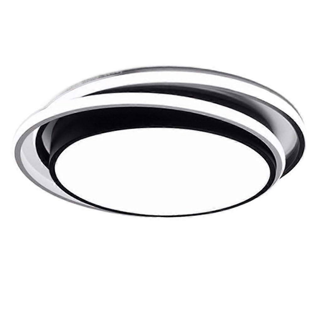 Modern LED Ceiling Light 48cm Dimmable Flush Mount with Remote Control for Bedroom Living Room