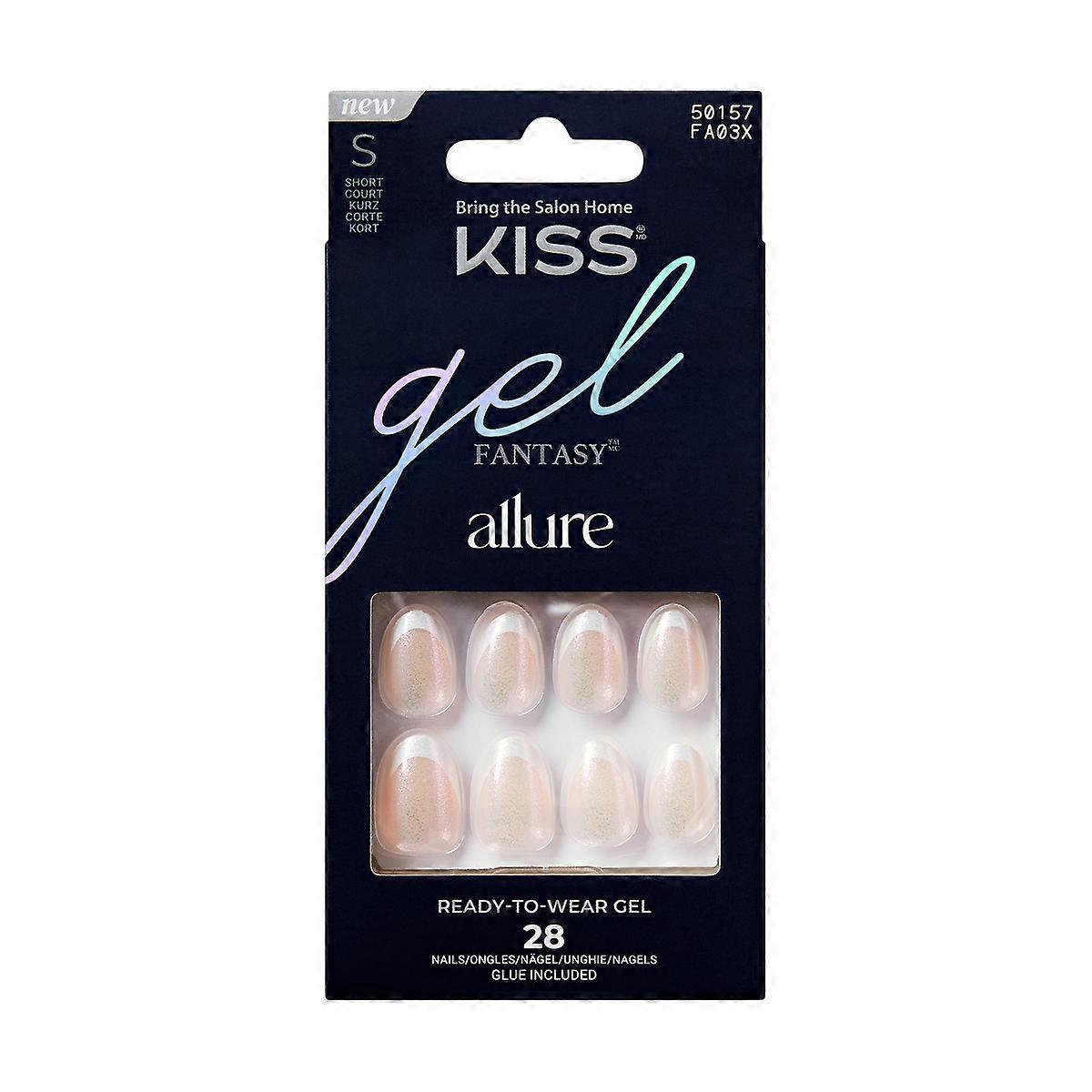 Kiss Products Gel Fantasy Fake Nails - Super - 31ct