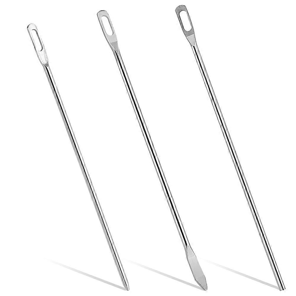 3 Pcs Drawstring Threader Tool Replacement Sewing Needle Metal Quick Threader Rope Flexible Easy Drawstring Threader